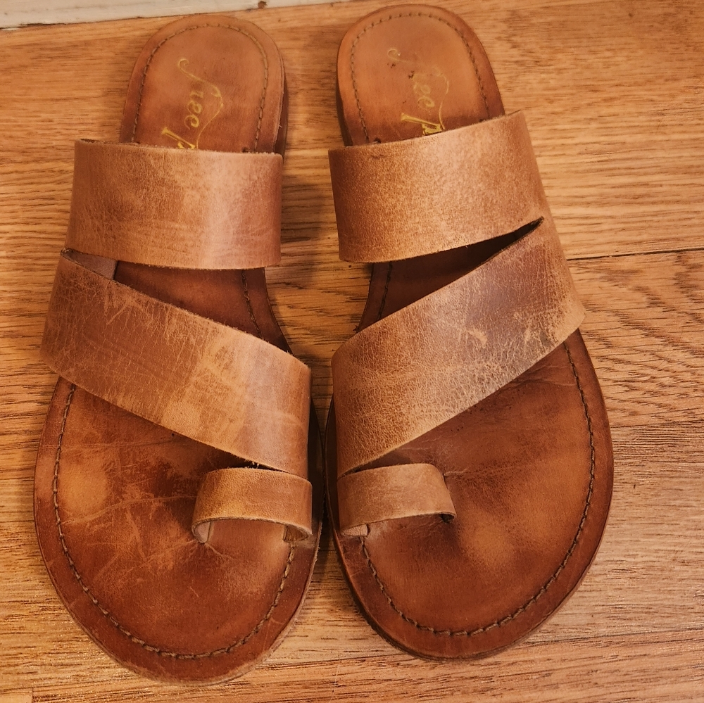 Free people brown sandal